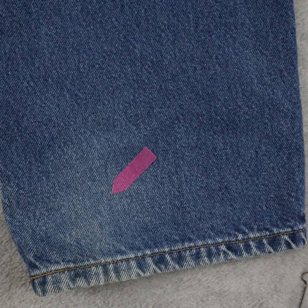 Vtg Levi's 540 Jeans Mens 44x30 Relaxed Fit Brown Tab 5-Pocket Cotton Denim Blue